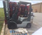 Lot: 15-3-6208: (1) Nissan MPL01A20LV Propane Forklift 