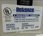 Lot: 13-7-1108: (1) Reliance 7750 (1) Reliance 6200H 