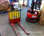 Lot: 15-3-7500: (1) Raymond 102T-F45L Electric Pallet Jack 