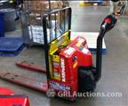 Lot: 15-3-7500: (1) Raymond 102T-F45L Electric Pallet Jack 