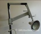 Lot: 15-7-7707: (1) Woodlyn Opthamlic Chair (1) Woodlyn Optical Stand 