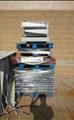 Lot: 15-3-7360: (19) Warehouse Racking MIXED LOT OF BEAMS (13) Wire Decking Mixed lot 
