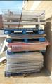 Lot: 15-3-7360: (19) Warehouse Racking MIXED LOT OF BEAMS (13) Wire Decking Mixed lot 
