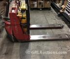 Lot: 15-3-4668: (1) Raymond 102T-F45L Electric Pallet Jack 