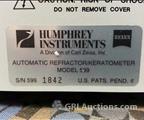 Lot: 13-7-1218: (1) Zeiss Humphrey 599 