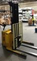 Lot: 15-3-7878: (1) Yale MSW040SEN24TV087 Electric Walkie Stacker 