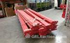 Lot: 15-3-8103: (11) Tear Drop Cross Beams 102”  (28) Tear Drop Cross Beams 90”  (22) Tear Drop Cross Beams 144”  