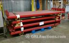 Lot: 15-3-8103: (11) Tear Drop Cross Beams 102”  (28) Tear Drop Cross Beams 90”  (22) Tear Drop Cross Beams 144”  