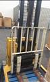 Lot: 15-3-8116: (1) Yale MPW060LEN24T2748 Electric Pallet Jack (1) Yale MSW030SCN12TV083 Electric Walkie Stacker 