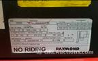 Lot: 15-3-7966: (1) Raymond RSS30 Walkie Stacker 