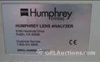 Lot: 15-7-8519: (1) Zeiss Humphrey 350 