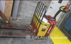 Lot: 15-3-8893: (1) Raymond 111TM-F60L Electric Pallet Jack 