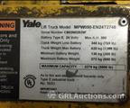 Lot: 15-3-11589: (1) Yale MPW050-EN2 - Pallet Jack 
