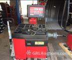 Lot: 15-3-8798: (1) Corghi A9820 TI Rim Clamp Tire Changer (1) Corghi EM 8540 Computerized wheel balancer 