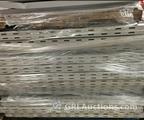 Lot: 15-3-9393: (12) Ridge-U-Rak Uprights 40” X 72”  (33) Tear Drop Uprights 40” X 20”  