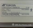 Lot: 15-7-9458: (1) Topcon CT-80 
