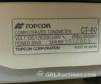 Lot: 15-7-9486: (1) Topcon CT-80 