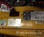 Lot: 15-3-9503: (1) Yale MSW040SEN24TV087 Electric Walkie Stacker 