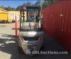 Lot: 15-3-9517: (1) Nissan MPL01A20LV Propane Forklift 
