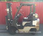 Lot: 15-3-9517: (1) Nissan MPL01A20LV Propane Forklift 