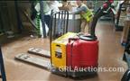 Lot: 15-3-12044: (1) Raymond 111TM-F60L Electric Pallet Jack 