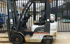 Lot: 15-3-9560: (1) Nissan MP1F1A20LV Propane Forklift 