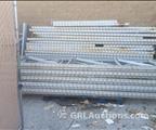 Lot: 15-3-9642: (32) Ridge-U-Rak Uprights 44” X 168”  (2) Ridge-U-Rak Uprights 44” X 96”  (2) Ridge-U-Rak Uprights 40” X 60”  (4) Ridge-U-Rak Uprights 44” X 80”  (29) Ridge-U-Rak Cross Beams 90”  (11) Warehouse Racking MIXED LOT OF BEAMS 