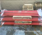 Lot: 15-3-9642: (32) Ridge-U-Rak Uprights 44” X 168”  (2) Ridge-U-Rak Uprights 44” X 96”  (2) Ridge-U-Rak Uprights 40” X 60”  (4) Ridge-U-Rak Uprights 44” X 80”  (29) Ridge-U-Rak Cross Beams 90”  (11) Warehouse Racking MIXED LOT OF BEAMS 