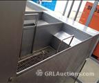 Lot: 15-3-9903: (1) Giles EOF,10,10,24,24,COMP,ADD Deep Fryer (2) Stainless Steel Sink Triple Bowl 
