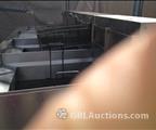 Lot: 15-3-9903: (1) Giles EOF,10,10,24,24,COMP,ADD Deep Fryer (2) Stainless Steel Sink Triple Bowl 