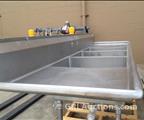Lot: 15-3-9903: (1) Giles EOF,10,10,24,24,COMP,ADD Deep Fryer (2) Stainless Steel Sink Triple Bowl 
