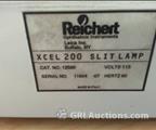 Lot: 15-7-10539: (1) Reichert Xcel 200 12560 