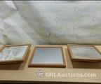 Lot: 15-7-10541: (3) Wall Mirrors and  Panel 