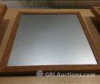 Lot: 15-7-10541: (3) Wall Mirrors and  Panel 