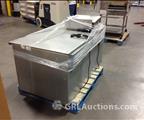 Lot: 15-3-10409: (1) Lincoln Impinger 1132-000-U - Pizza Oven (1) True TSID 48-4-L (1) Traulsen RBC-50 Blast Chiller (1) Win-Holt Sink 