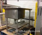 Lot: 15-3-10409: (1) Lincoln Impinger 1132-000-U - Pizza Oven (1) True TSID 48-4-L (1) Traulsen RBC-50 Blast Chiller (1) Win-Holt Sink 