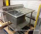 Lot: 15-3-10409: (1) Lincoln Impinger 1132-000-U - Pizza Oven (1) True TSID 48-4-L (1) Traulsen RBC-50 Blast Chiller (1) Win-Holt Sink 