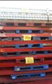 Lot: 15-3-9584: (16) Warehouse Racking MIXED LOT OF BEAMS (5) Ridge-U-Rak Uprights 18” X 144”  (87) Ridge-U-Rak Cross Beams 102”  (24) Tear Drop Cross Beams 102”  (4) Tear Drop Uprights 40” X 36”  (38) Ridge-U-Rak Uprights 44” X 120”  (1) Ridge-U-Rak Uprights 44” X 96” 