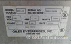 Lot: 15-3-10520: (1) Giles EOF,10,10,24,24,COMP,ADD Deep Fryer 