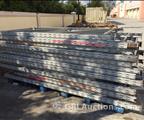 Lot: 15-3-10499: (3) Ridge-U-Rak Uprights 44” X 96”  (10) Ridge-U-Rak Uprights 44” X 120”  