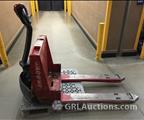Lot: 15-3-10472: (1) Raymond 102T-F45L Electric Pallet Jack 