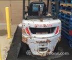 Lot: 15-3-10686: (1) Nissan MPL01A20LV Propane Forklift 