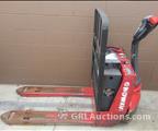 Lot: 15-3-10074: (1) Raymond 102T-F45L Electric Pallet Jack 
