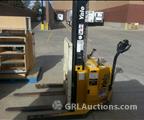 Lot: 15-3-10032: (1) Yale MSW030SCN12TV081 Electric Walkie Stacker 