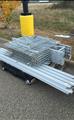 Lot: 15-3-10694: (51) Ridge-U-Rak Uprights 44” X 120”  (20) Warehouse Racking MIXED LOT OF BEAMS (4) Warehouse Racking Mixed lot (21) Wire Decking Mixed lot 