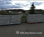 Lot: 15-3-10694: (51) Ridge-U-Rak Uprights 44” X 120”  (20) Warehouse Racking MIXED LOT OF BEAMS (4) Warehouse Racking Mixed lot (21) Wire Decking Mixed lot 