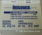 Lot: 15-7-10919: (1) Reliance 6200H (1) Reliance 7800  