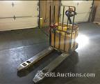 Lot: 15-3-10160: (1) Yale MPW060LEN24T2748 Electric Pallet Jack 