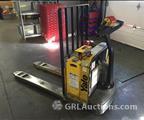 Lot: 15-3-10160: (1) Yale MPW060LEN24T2748 Electric Pallet Jack 