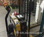 Lot: 15-3-10180: (1) Yale MPW060LEN24T2748 Electric Pallet Jack 